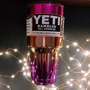 Rose Gold Yeti Tumbler 30 OZ
